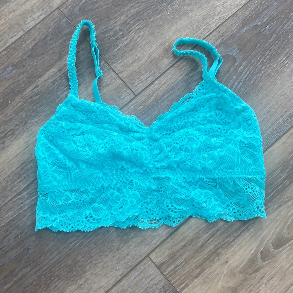 VS Pink Lace Bralette, Medium, Never Worn